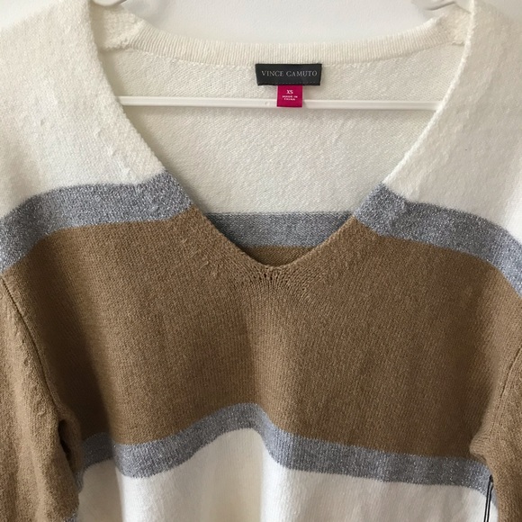 NWT VINCE CAMUTO BUBBLE SLEEVE SWEATER - Picture 7 of 13